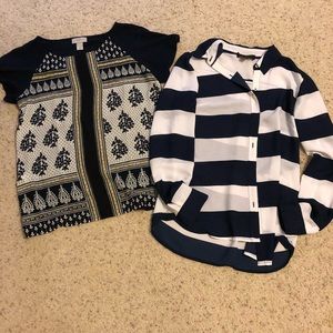 Loft and banana shirt bundle!